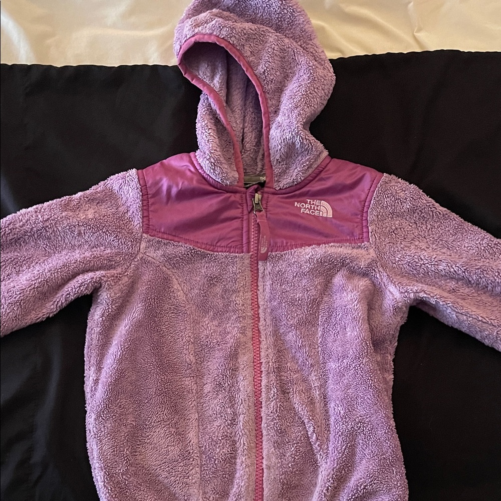 The North Face Lavender Hooded Fleece